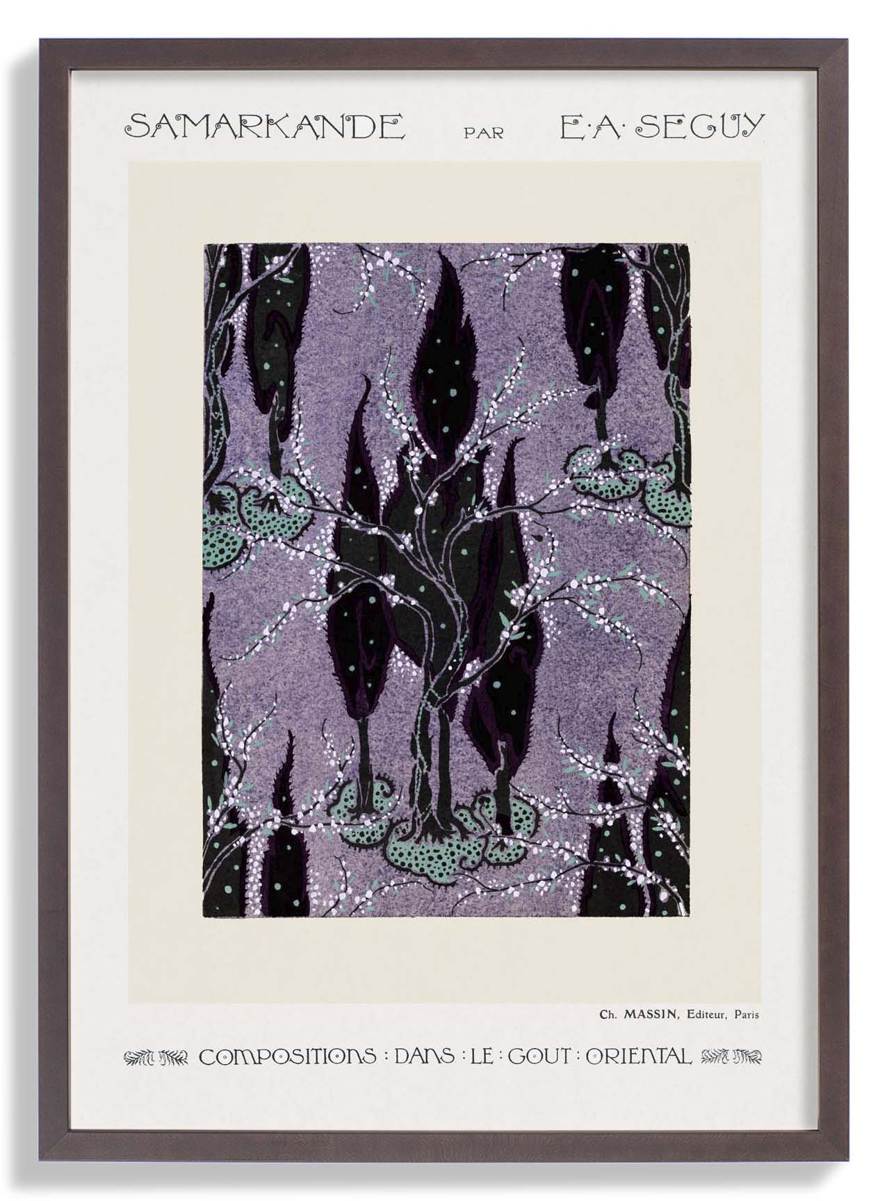 Samarkande Plate 02 by E.A. Séguy - Image 7