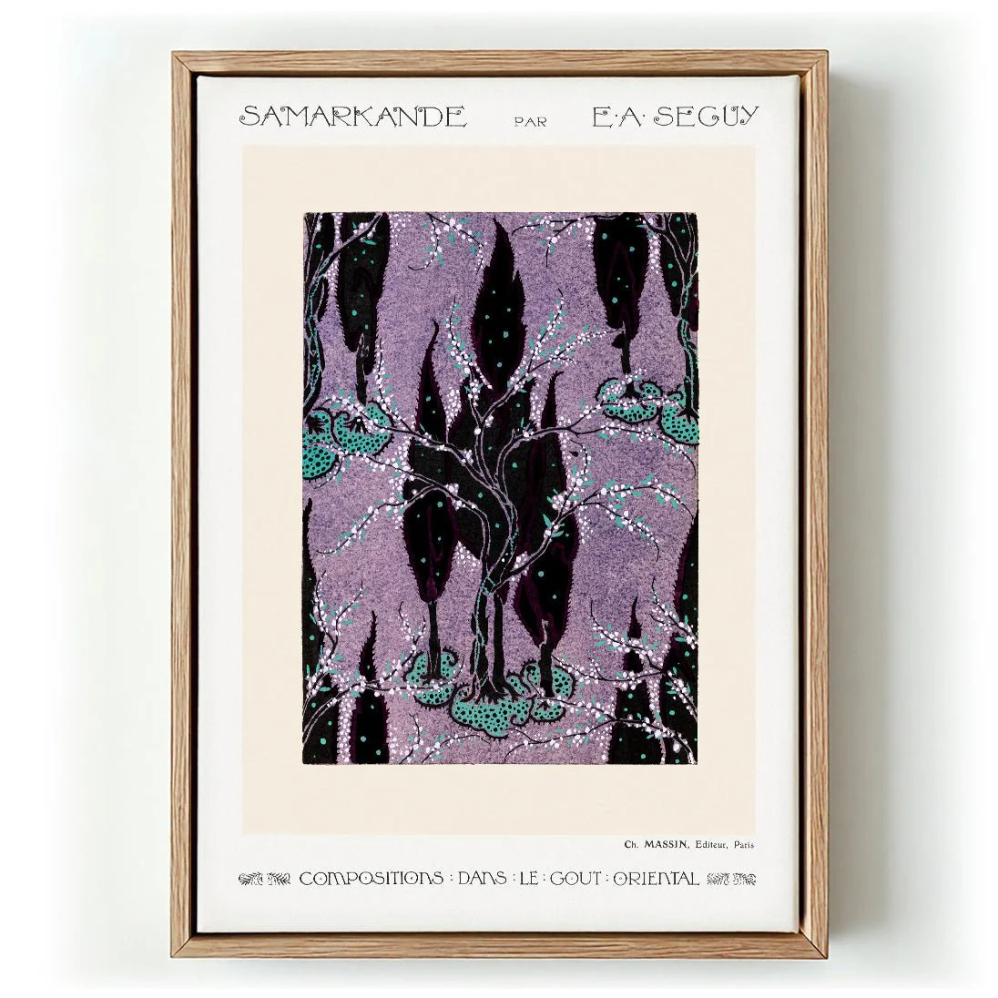 Samarkande Plate 02 by E.A. Séguy