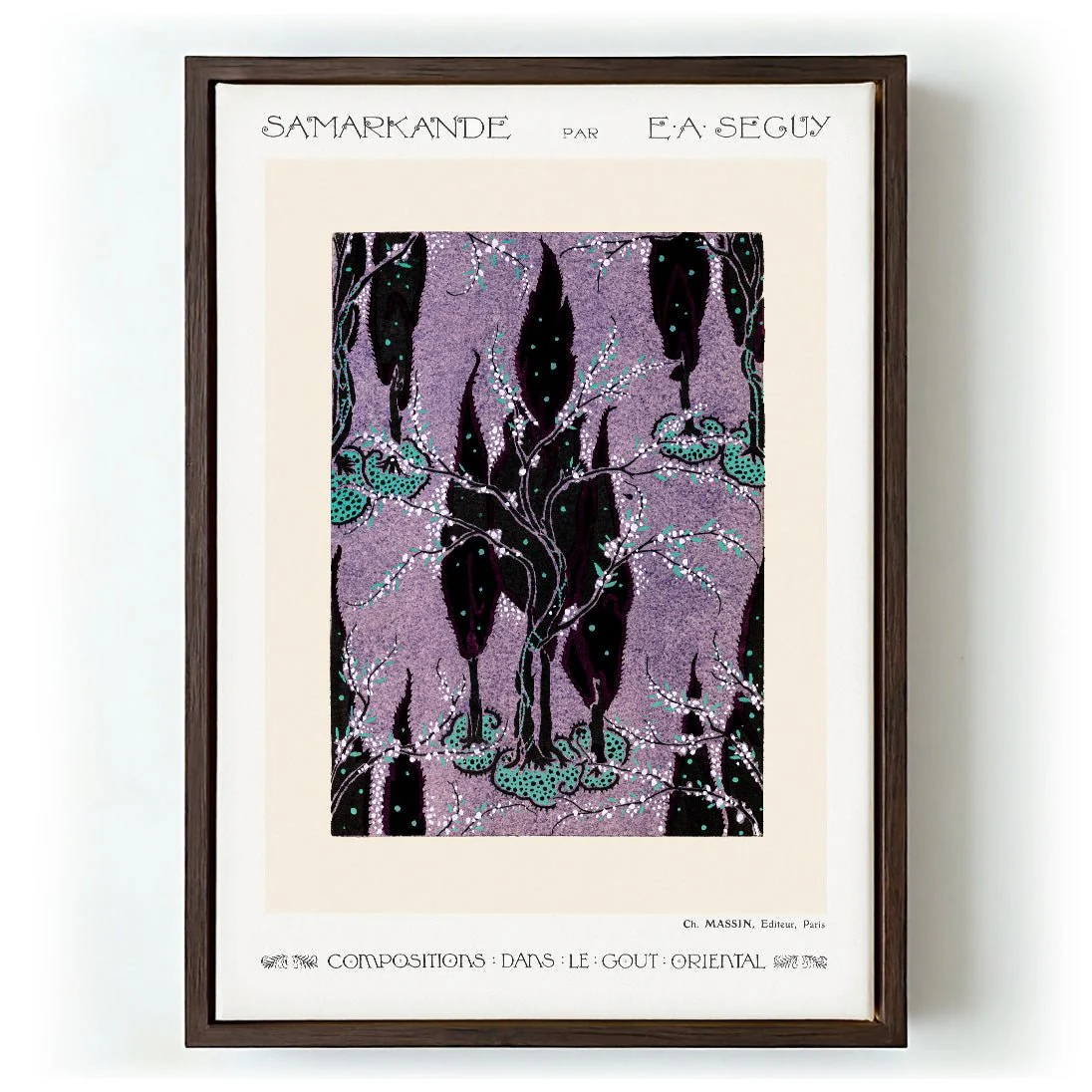 Samarkande Plate 02 by E.A. Séguy - Image 5