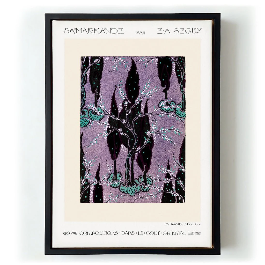 Samarkande Plate 02 by E.A. Séguy - Image 6