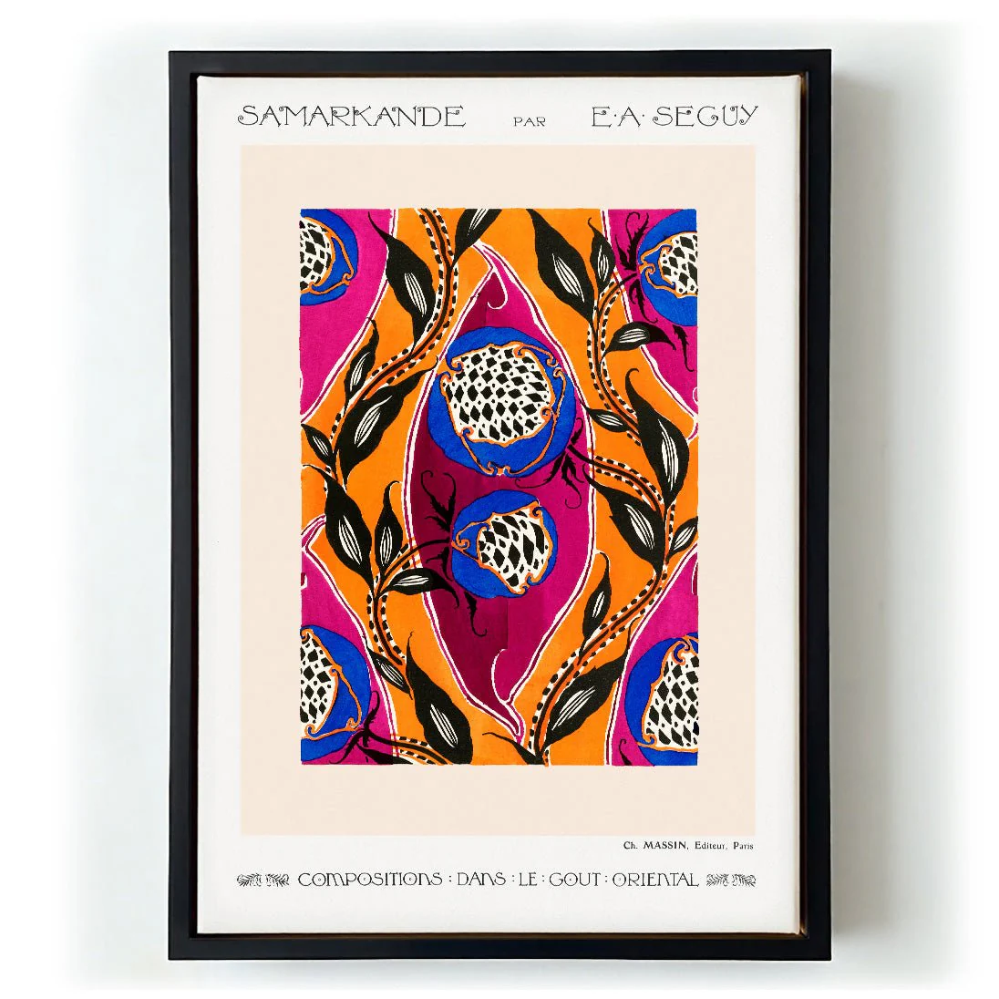 Samarkande Plate 04 by E.A. Séguy - Image 6