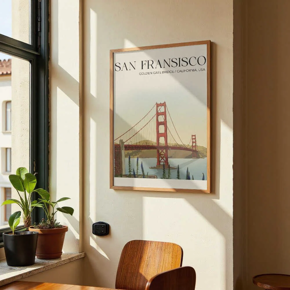 San Fransisco Travel Poster by Andreas Magnusson - Image 4