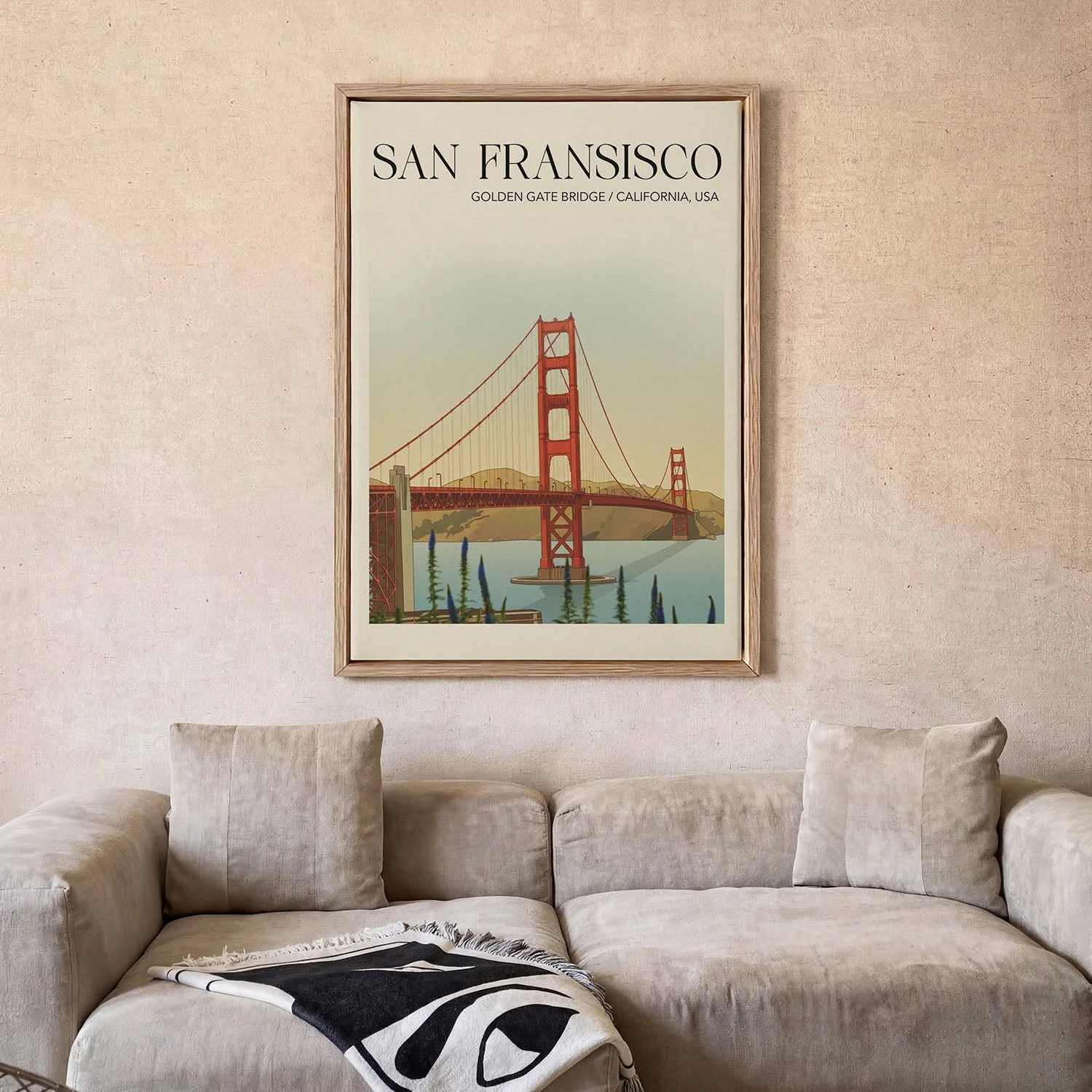 San Fransisco Travel Poster by Andreas Magnusson - Image 2
