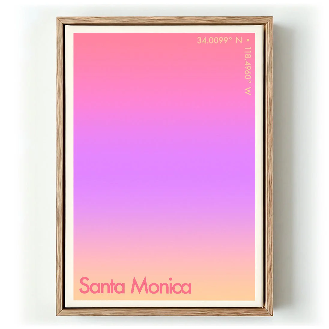 Santa Monica Sunset City