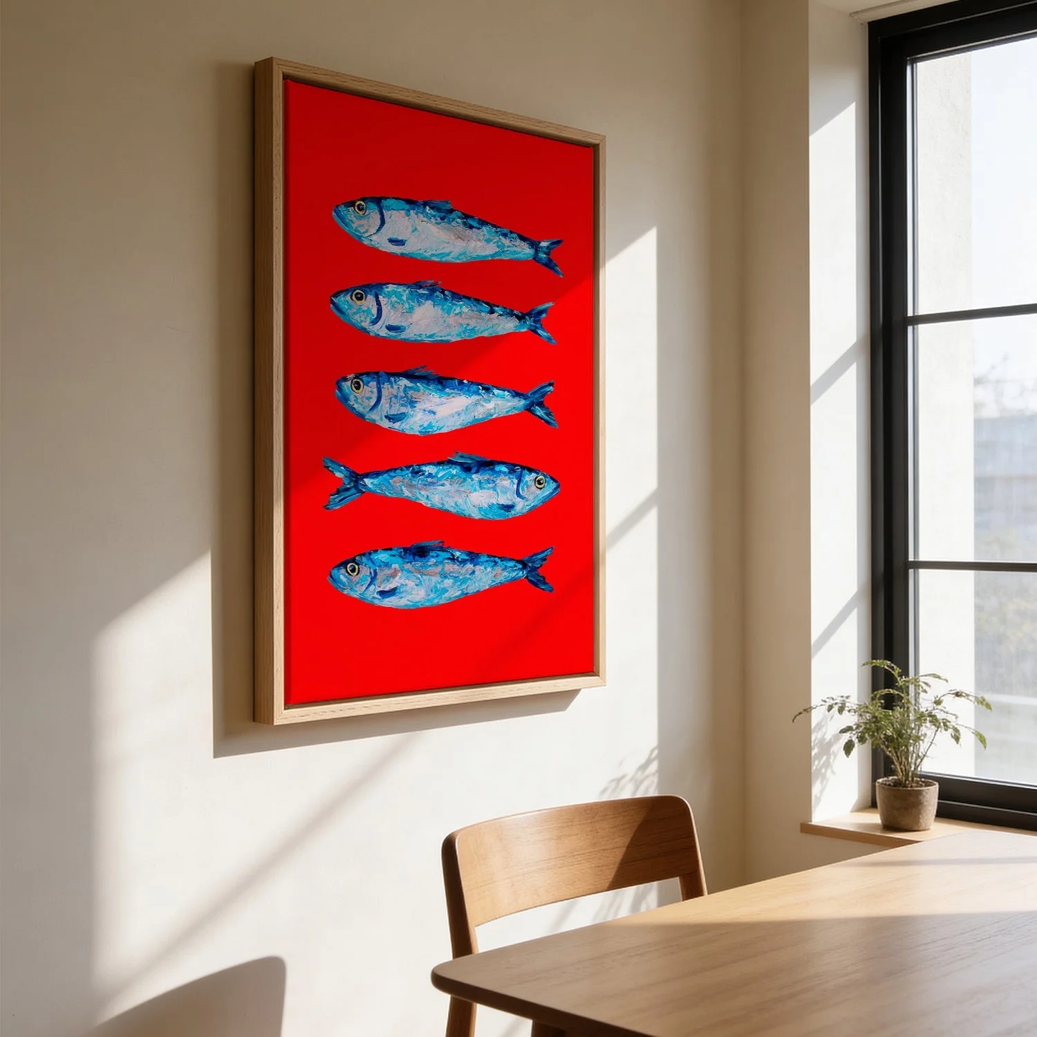 Sardines Berry Red by Alice Straker - Image 3