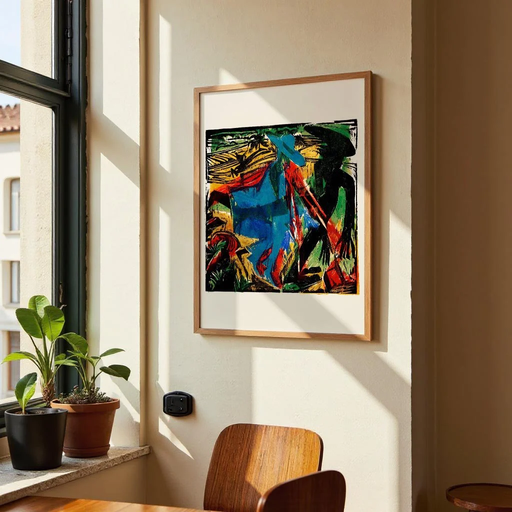 Schlemihl's Encounter by Ernst Kirchner - Image 2
