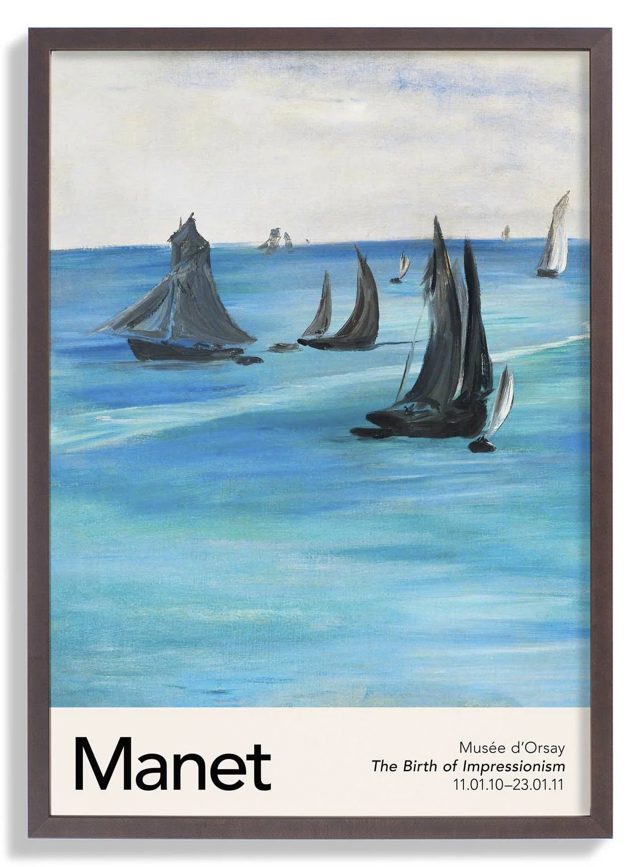 Sea View, Calm Weather by Manet Exhibition - Image 5
