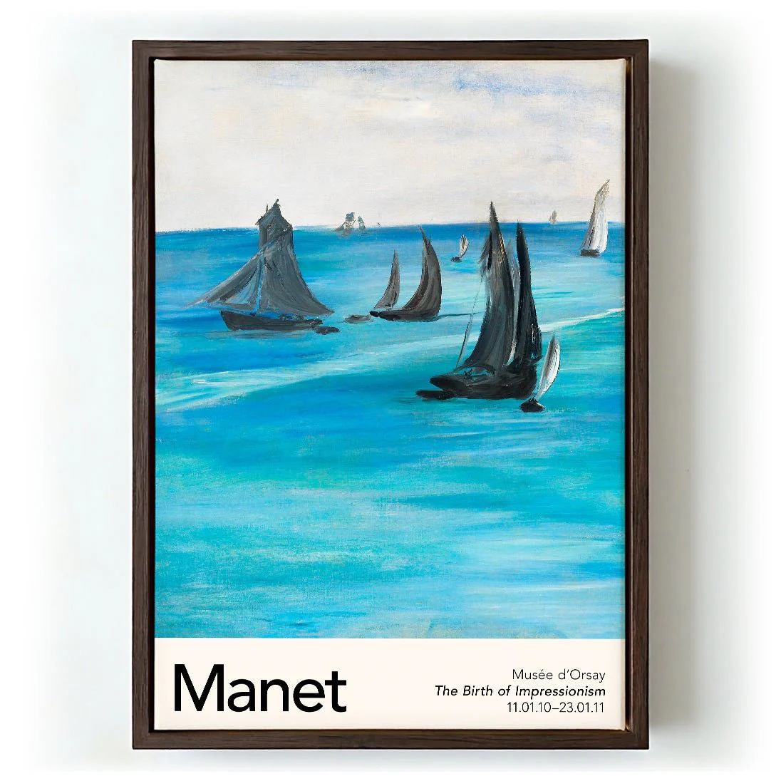 Sea View, Calm Weather by Manet Exhibition - Image 5