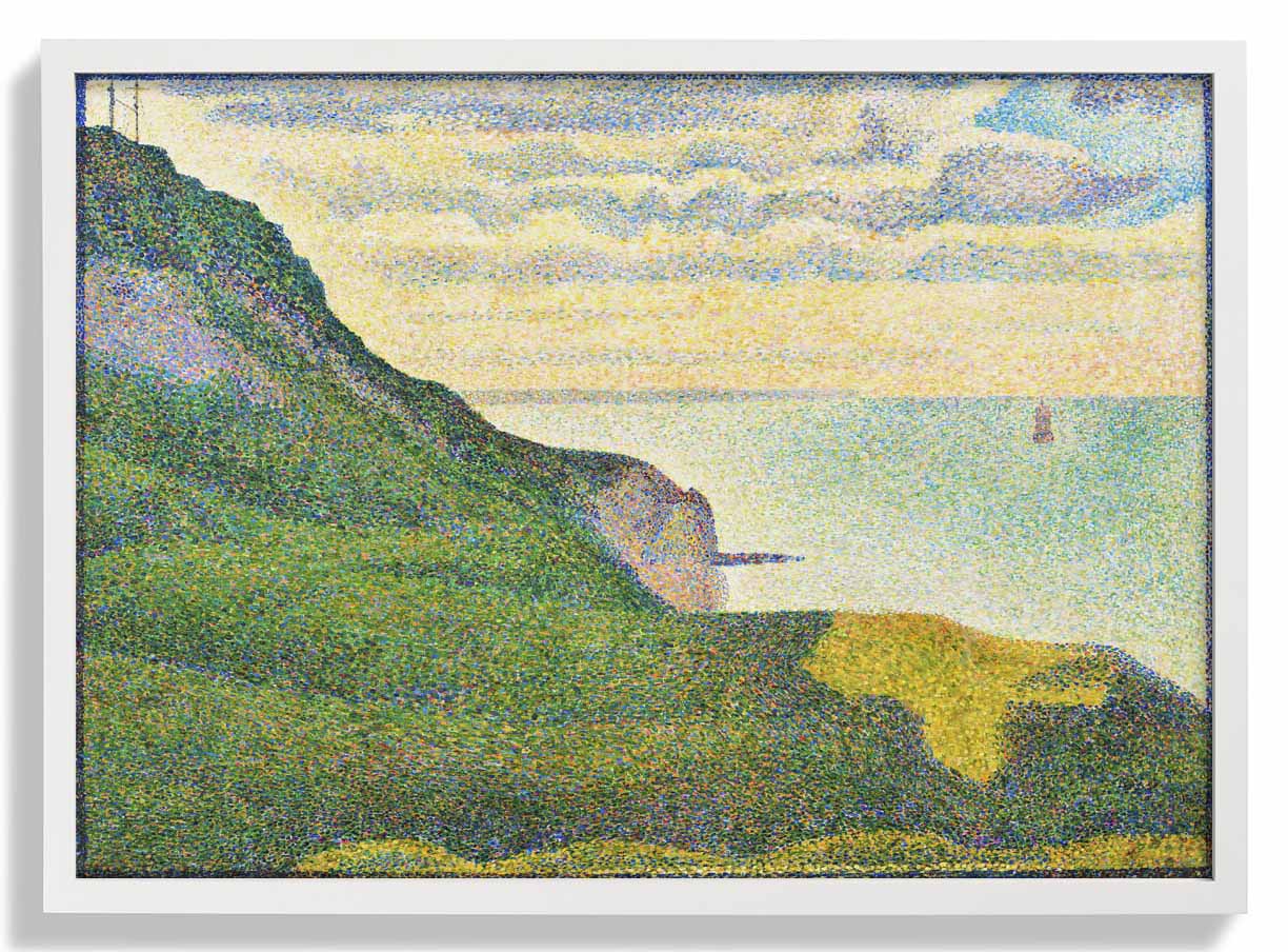 Seascape at Port-en-Bessin, Normandy by Georges Seurat - Image 5