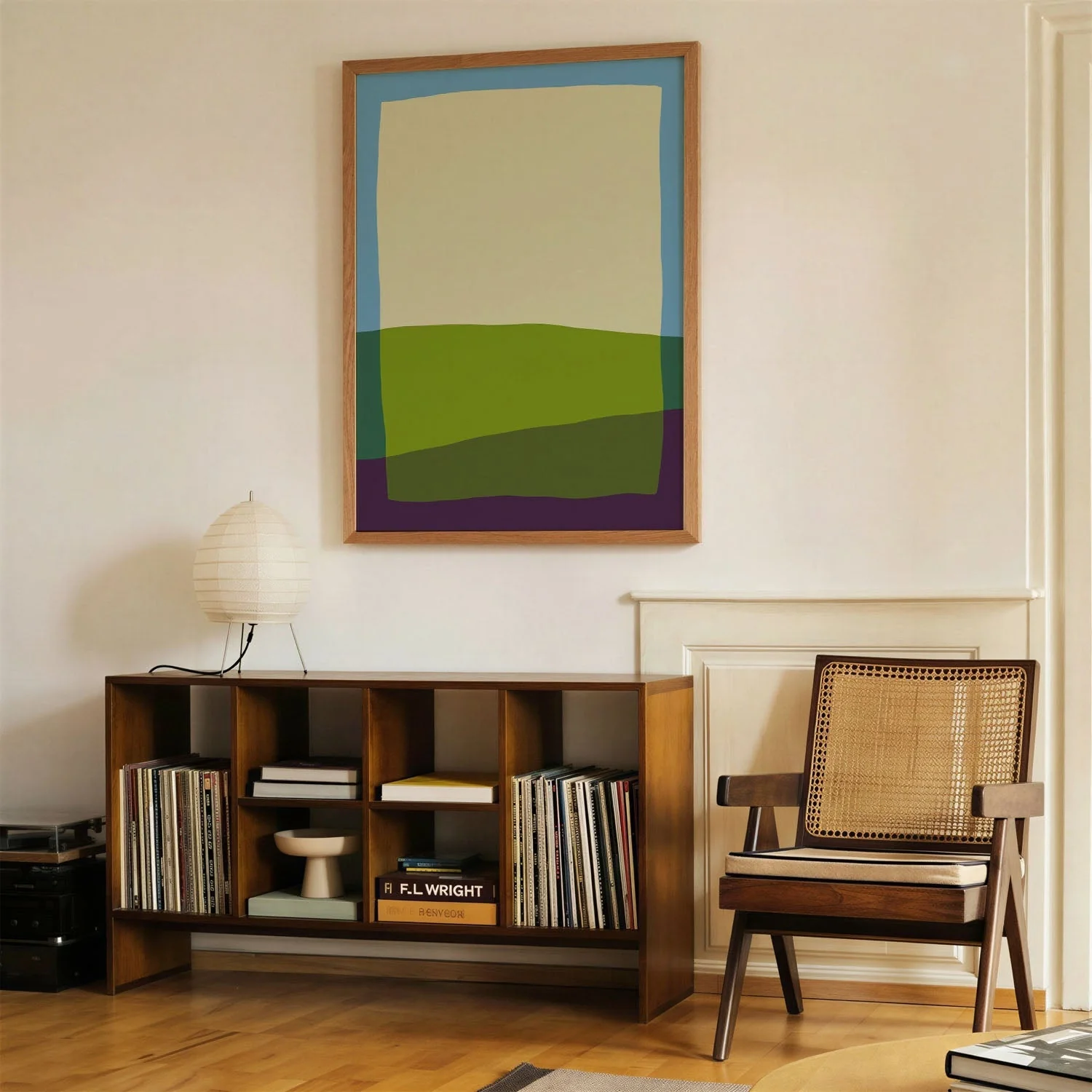 Serene Abstract Landscape by Little Dean - Image 4