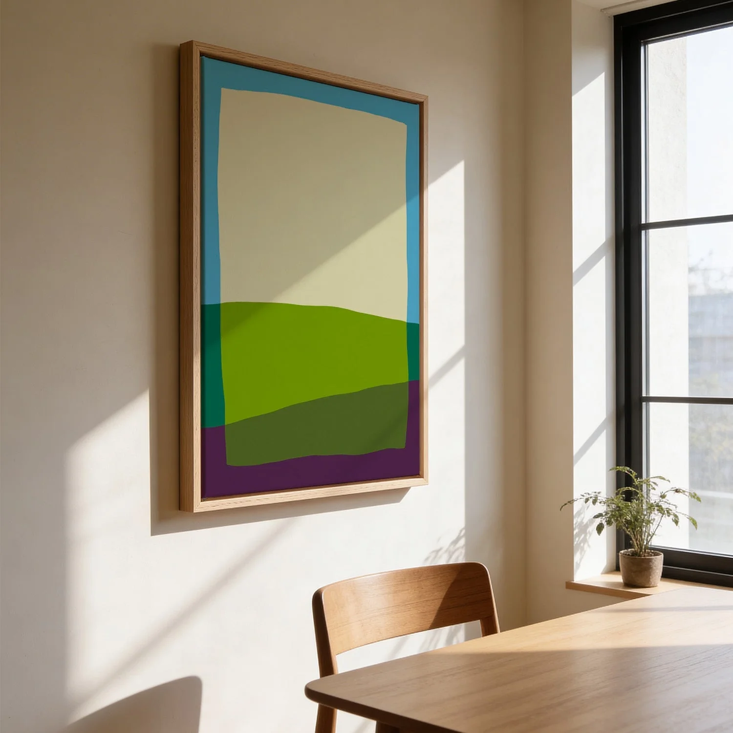 Serene Abstract Landscape by Little Dean - Image 3
