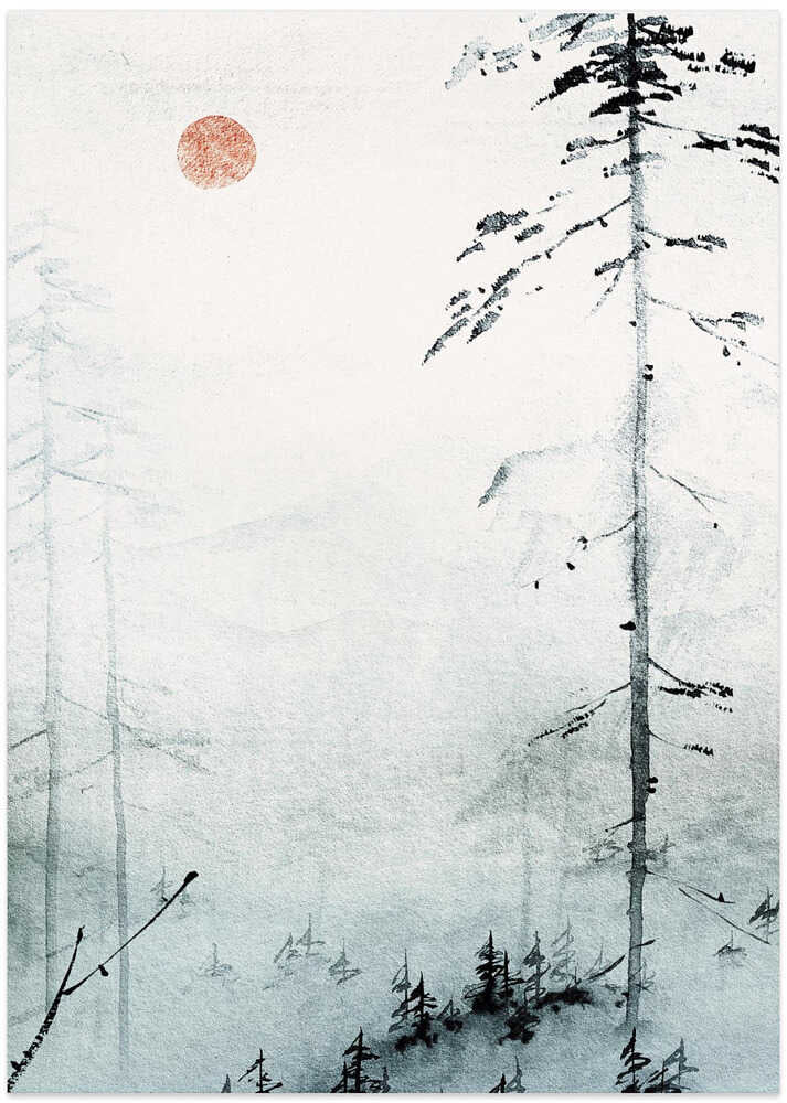 Serene Misty Pines by Treechild - Image 8