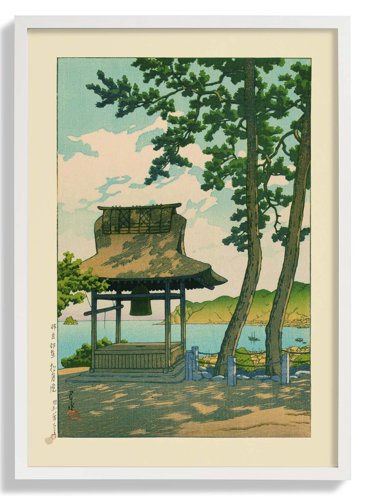 Shogetsuin Temple, Ito Art Print by Hasui - Image 5