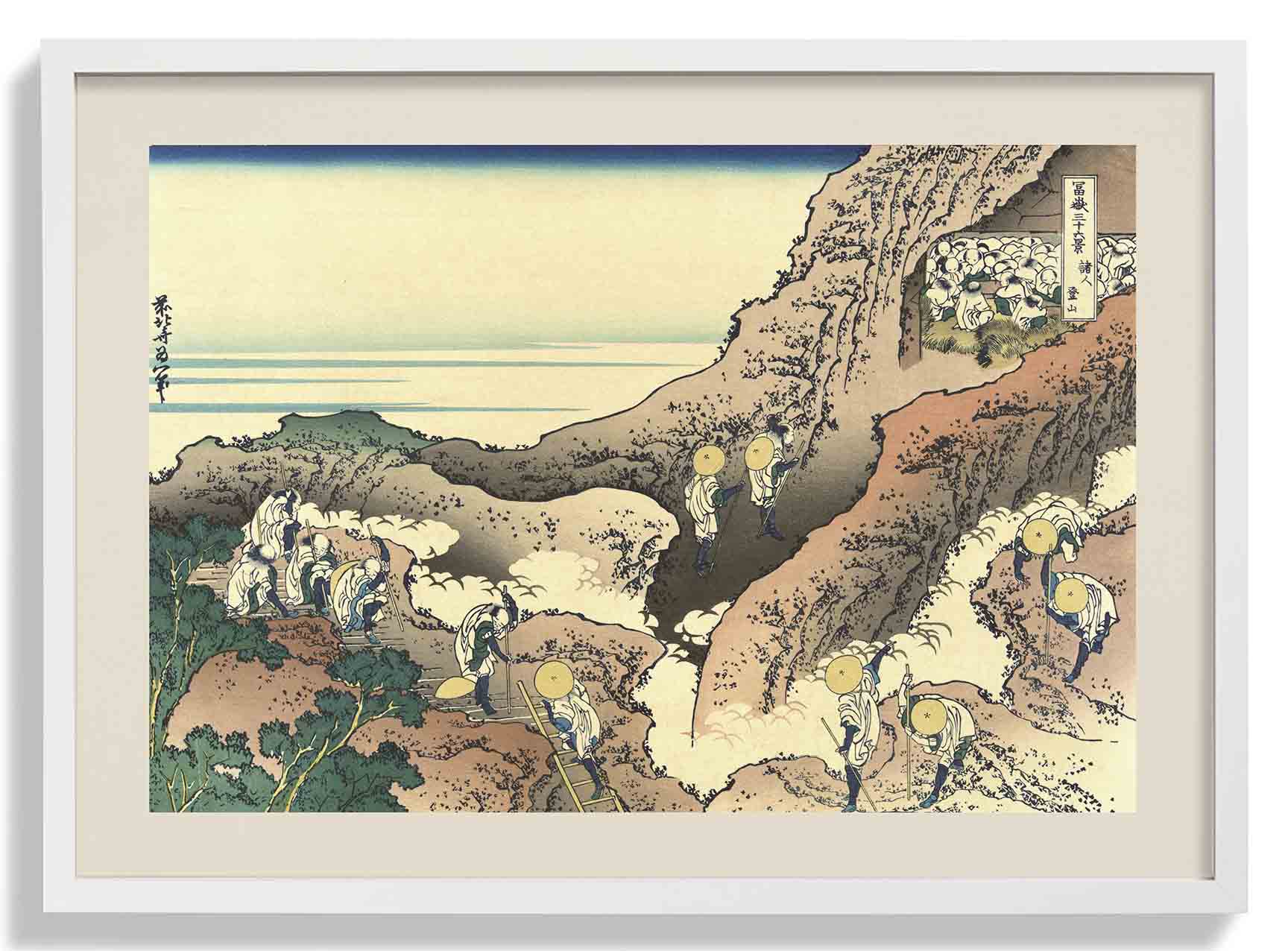 Shojin tozan by Katsushika Hokusai - Image 5