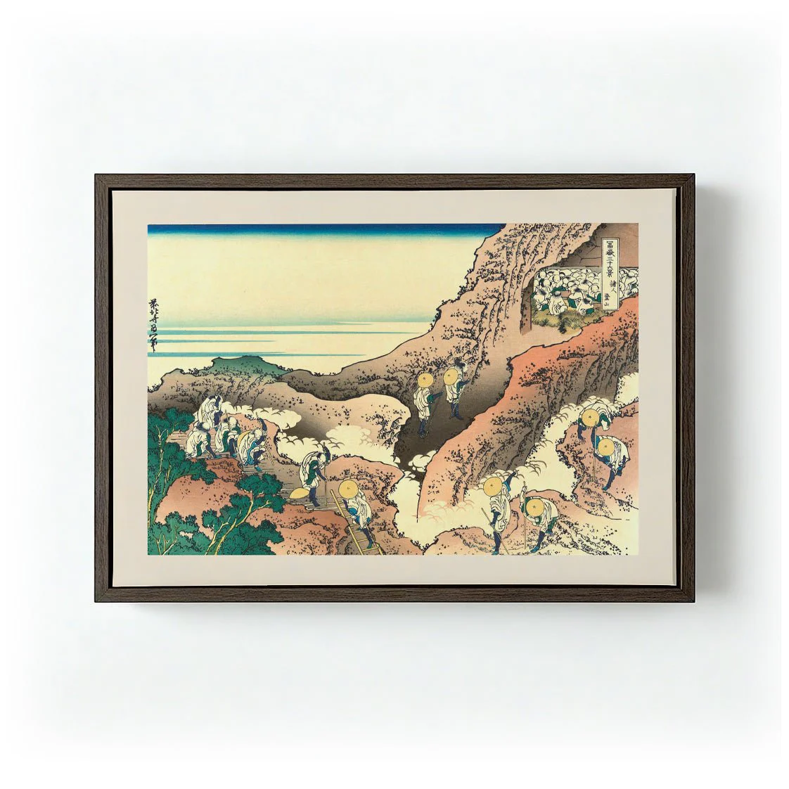 Shojin tozan by Katsushika Hokusai - Image 6