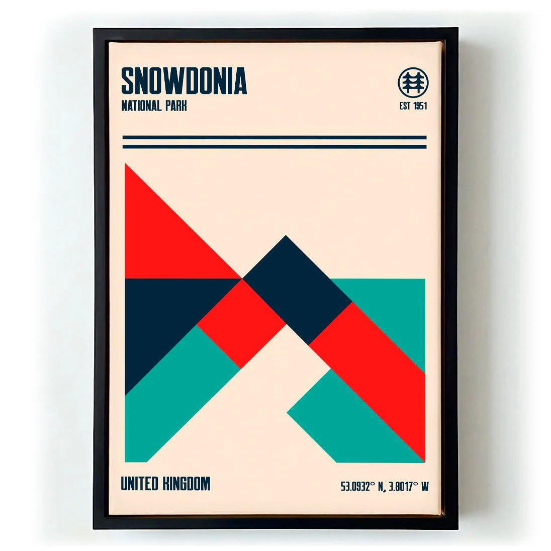 Snowdonia National Park Travel Poster by Retrodrome - Image 5