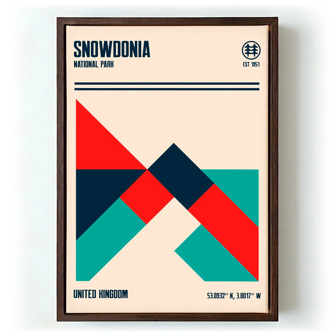 Snowdonia National Park Travel Poster by Retrodrome - Image 6