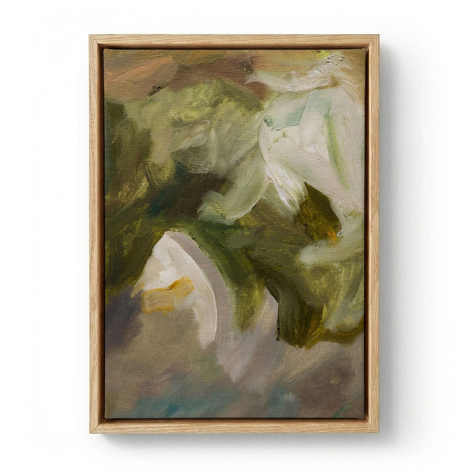 Soft White Petals by Emily