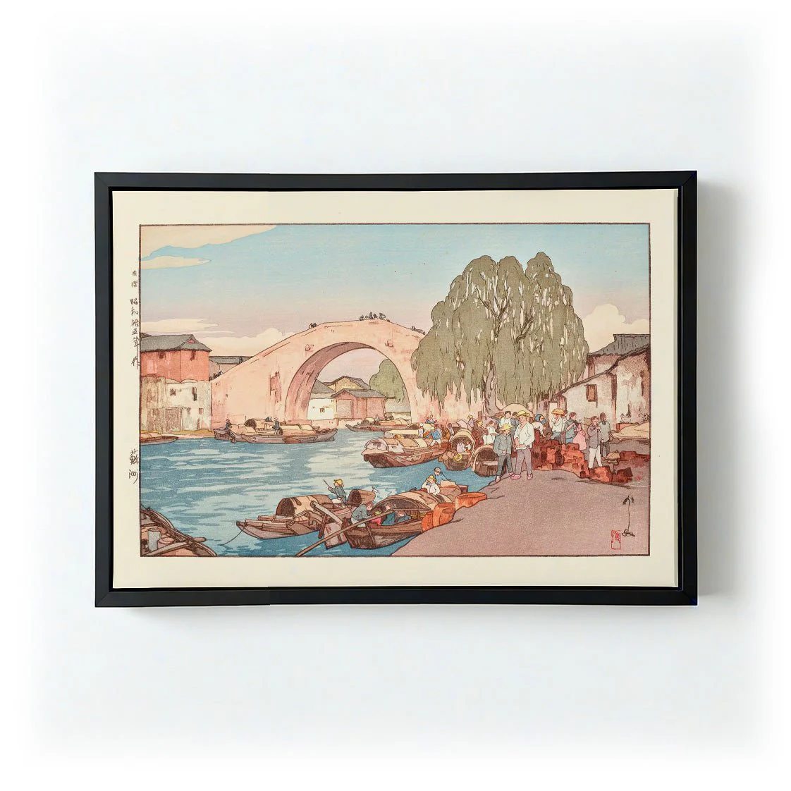 Soshu Suzhou - 1940 by Hiroshi Yoshida - Image 5