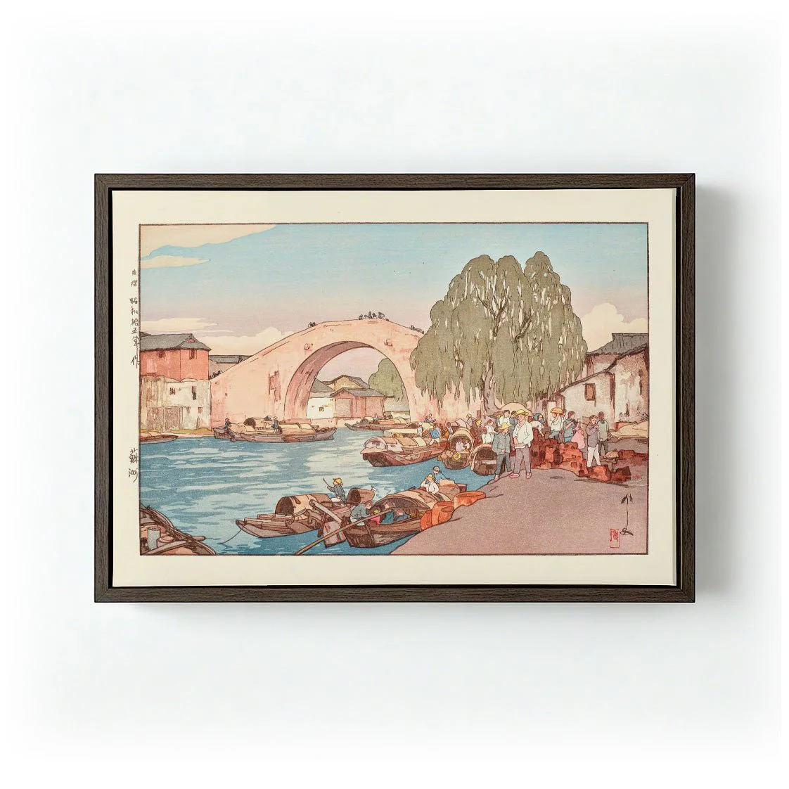 Soshu Suzhou - 1940 by Hiroshi Yoshida - Image 6