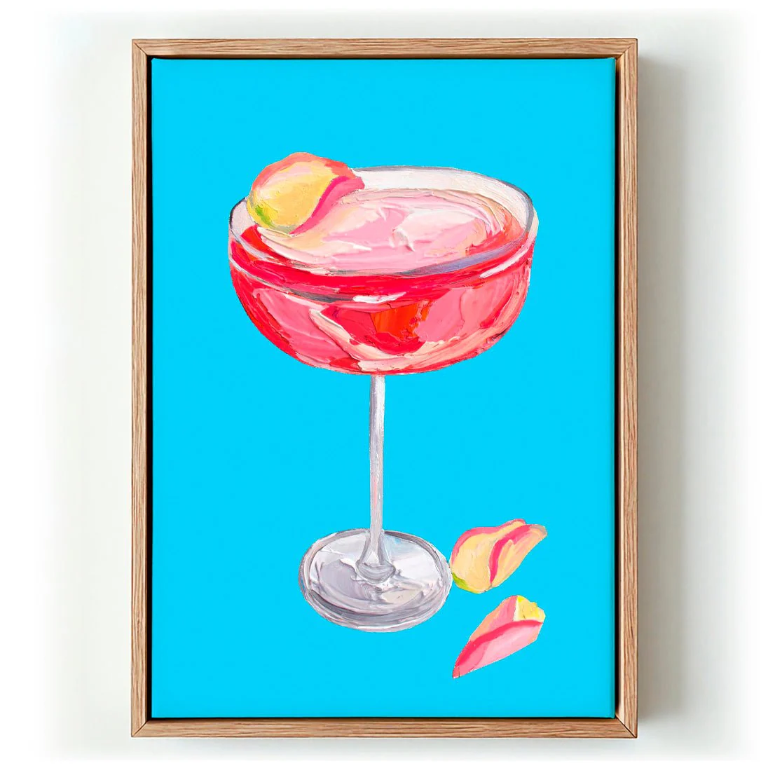 Sparkling Rose Gin Cocktail by Alice Straker