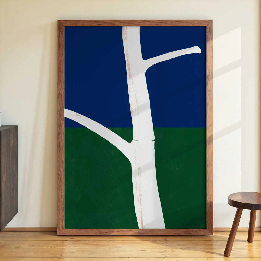 Stark White Tree Trunk With Branches by Little Dean - Image 3