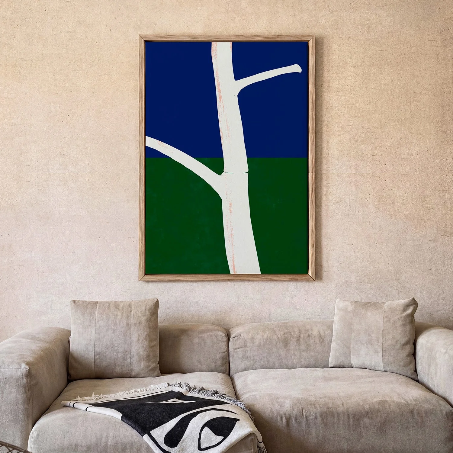 Stark White Tree Trunk With Branches by Little Dean - Image 2