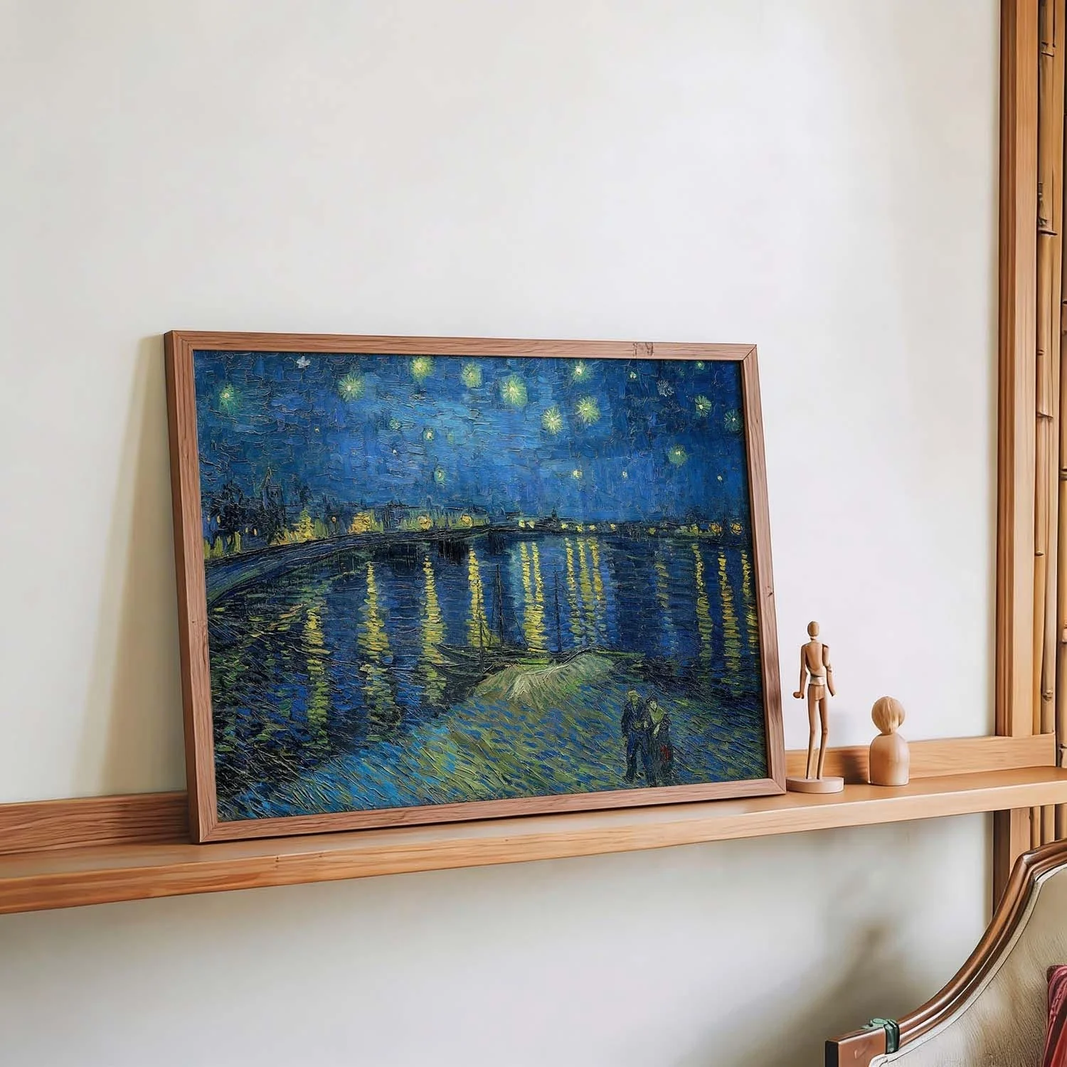 Starry Night Over the Rhone by Van Gogh - Image 4