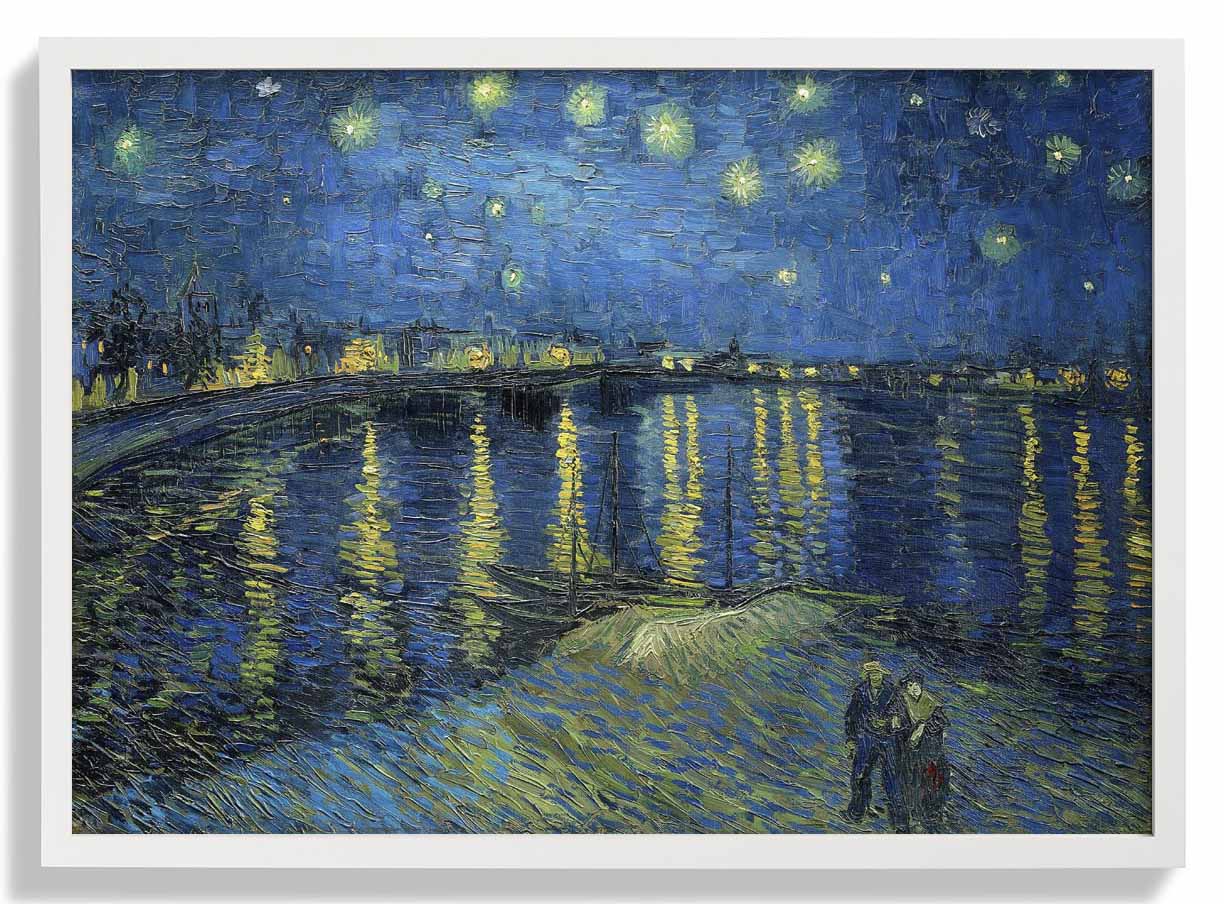 Starry Night Over the Rhone by Van Gogh - Image 5