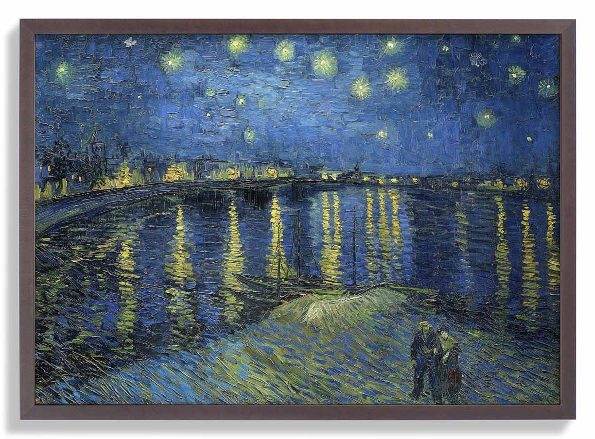 Starry Night Over the Rhone by Van Gogh - Image 7