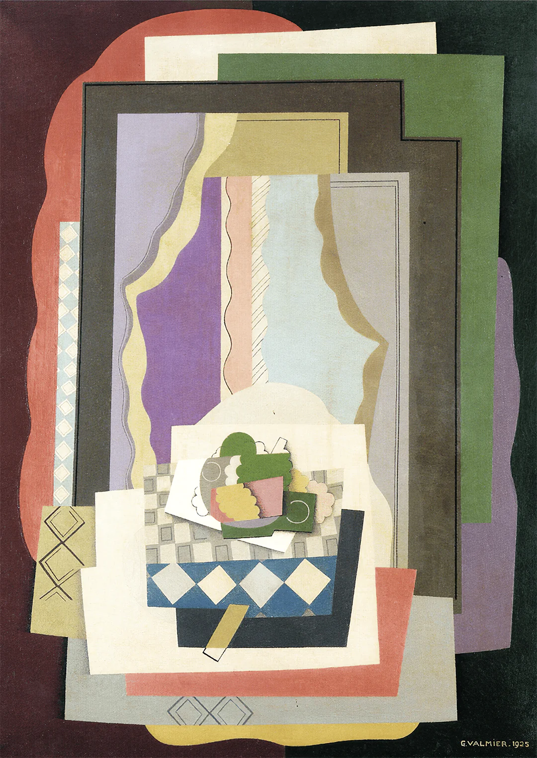 Still life in front of the window by Georges Valmier - Image 8