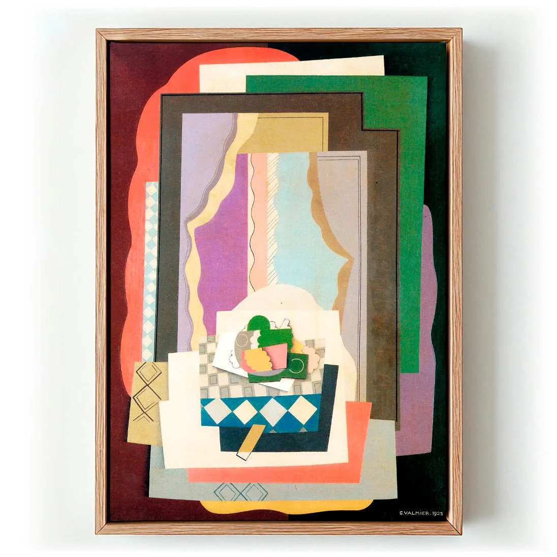 Still life in front of the window by Georges Valmier
