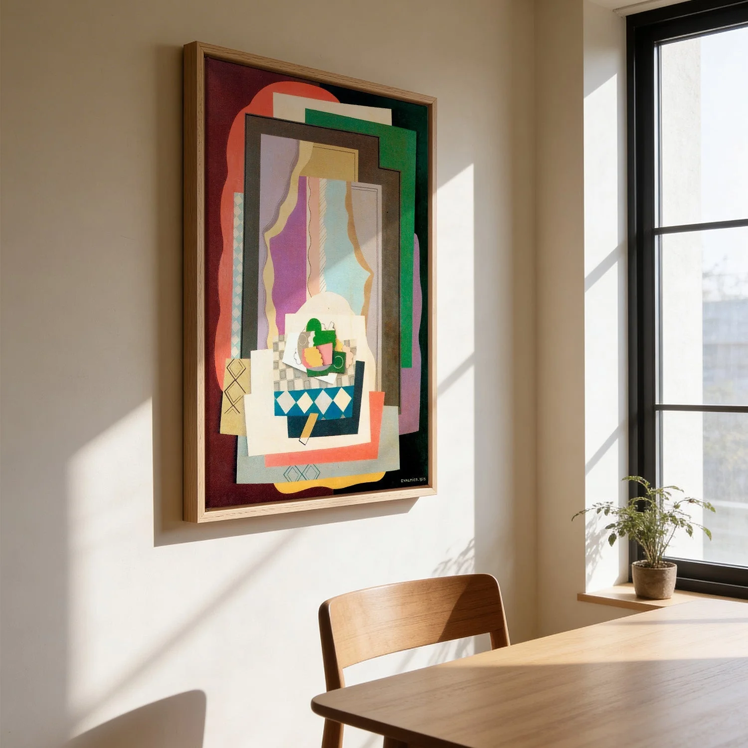 Still life in front of the window by Georges Valmier - Image 3