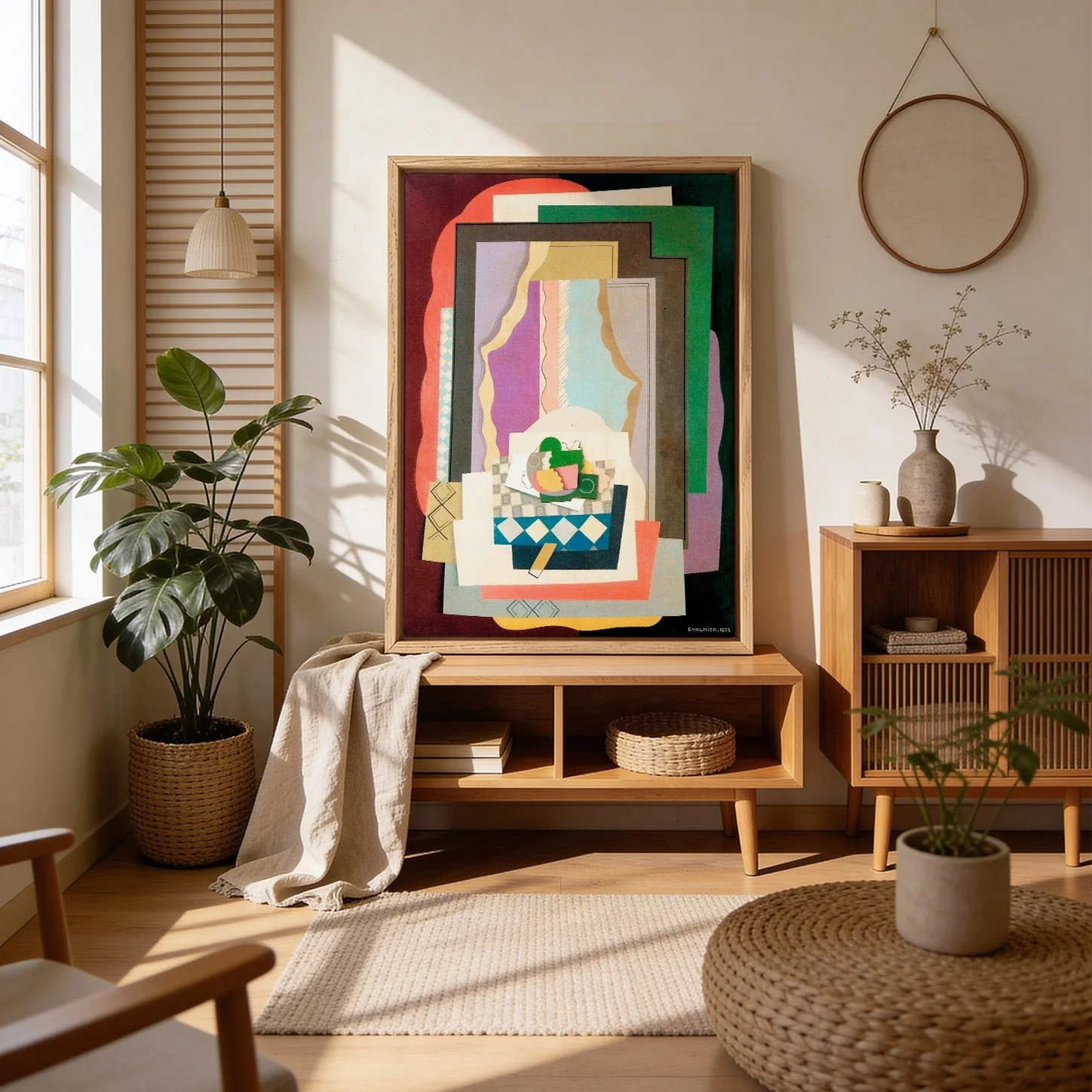 Still life in front of the window by Georges Valmier - Image 4