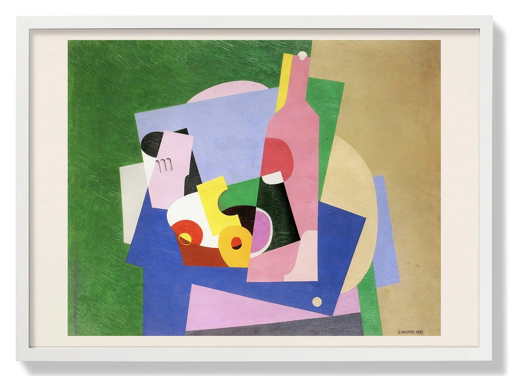 Still life with bottle by Georges Valmier - Image 2