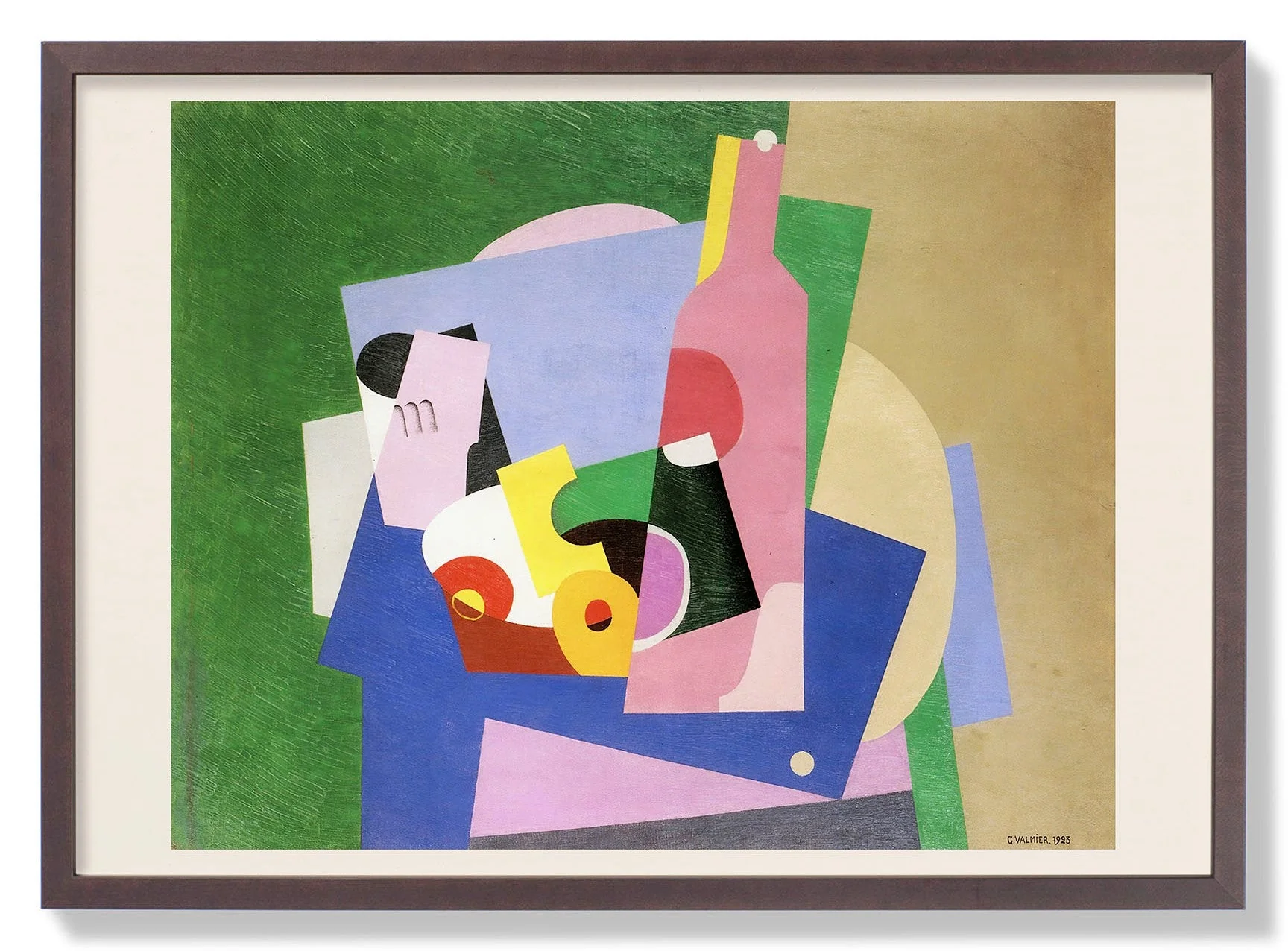 Still life with bottle by Georges Valmier - Image 3