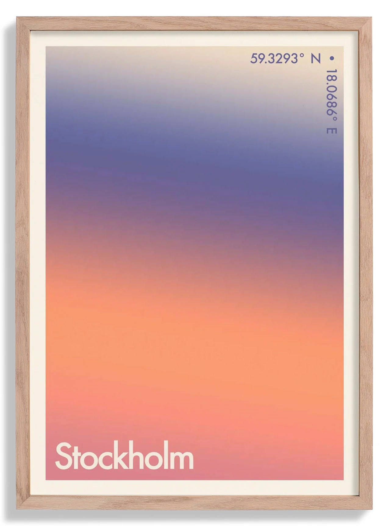 Stockholm Sunset City
