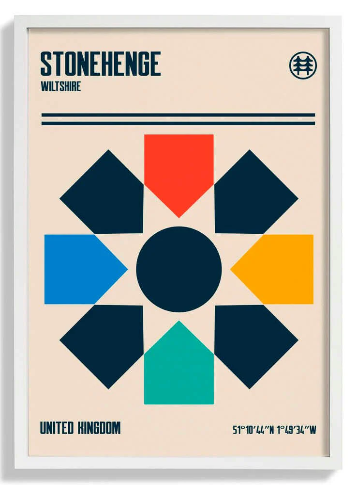 Stonehenge Travel Poster by Retrodrome - Image 5