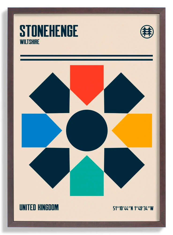 Stonehenge Travel Poster by Retrodrome - Image 7
