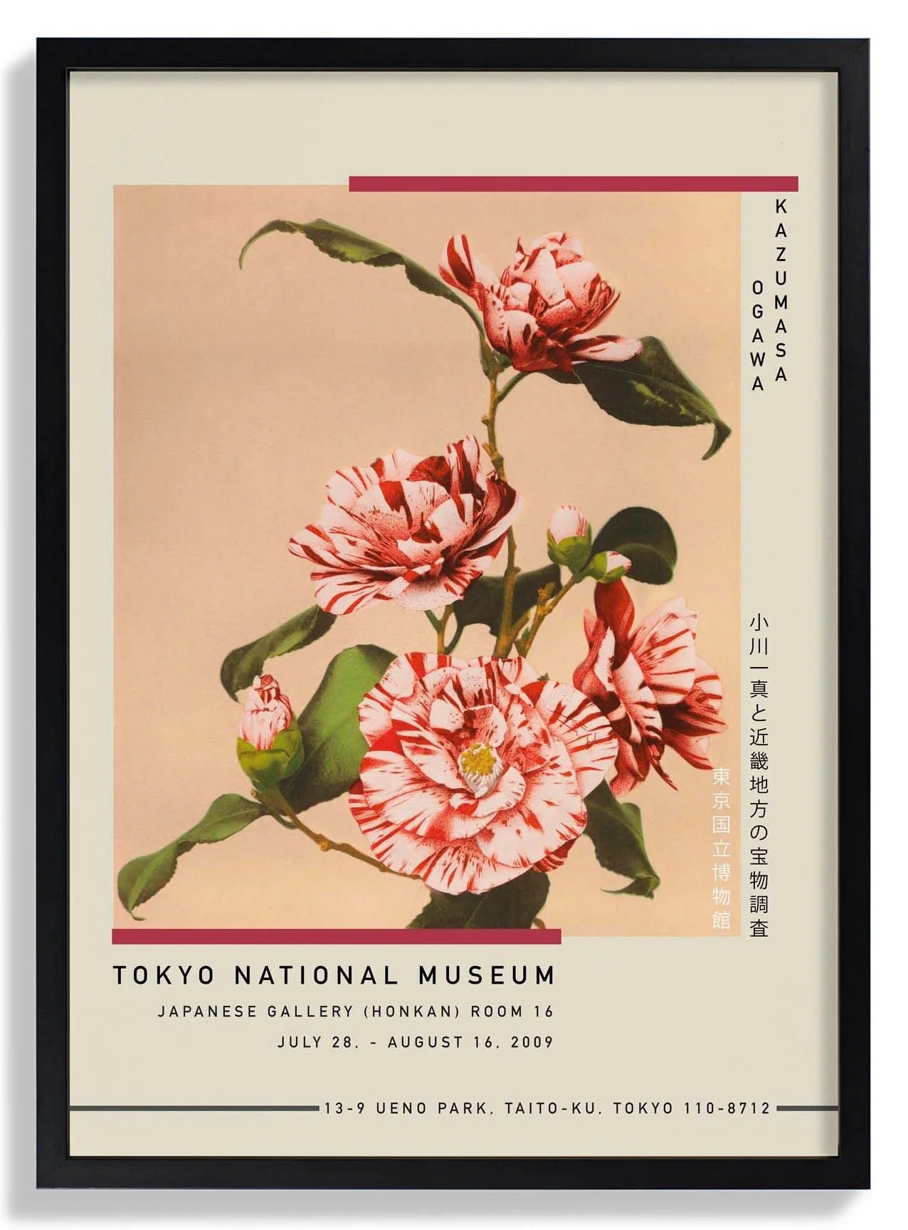 Striped Camellias by Kazumasa Exhibition - Image 5