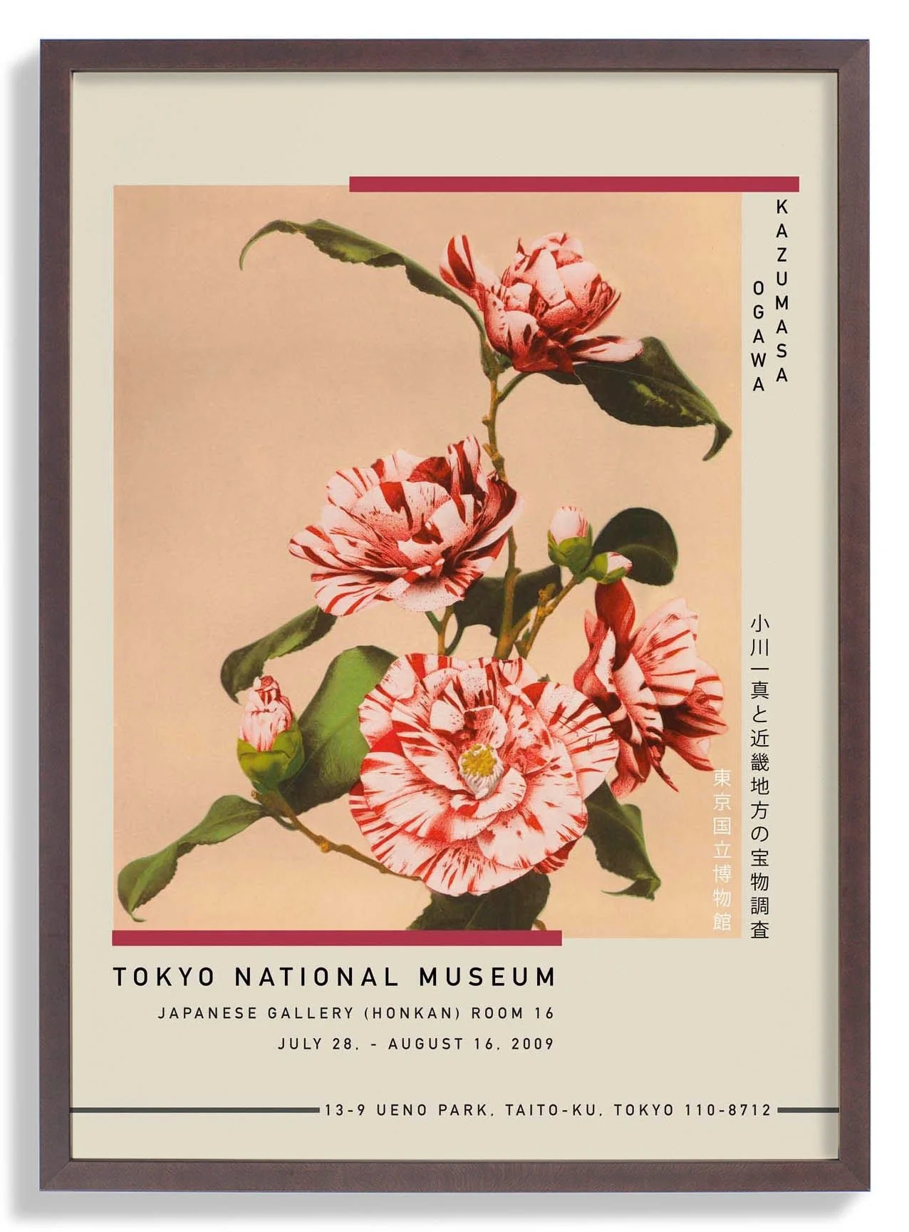 Striped Camellias by Kazumasa Exhibition - Image 6