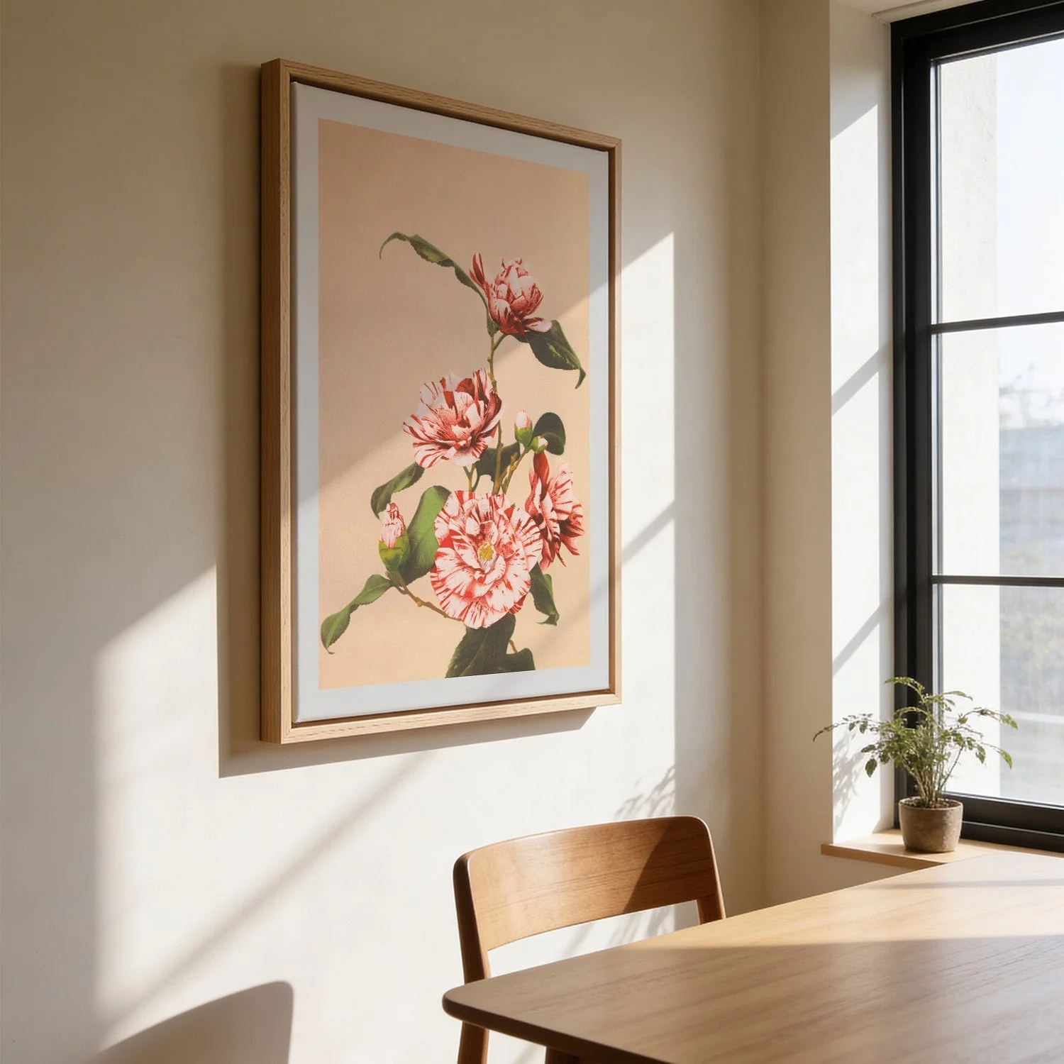 Striped Camellias by Ogawa Kazumasa - Image 3