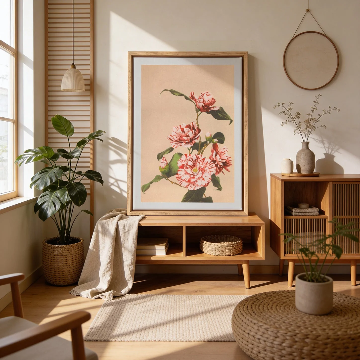 Striped Camellias by Ogawa Kazumasa - Image 4
