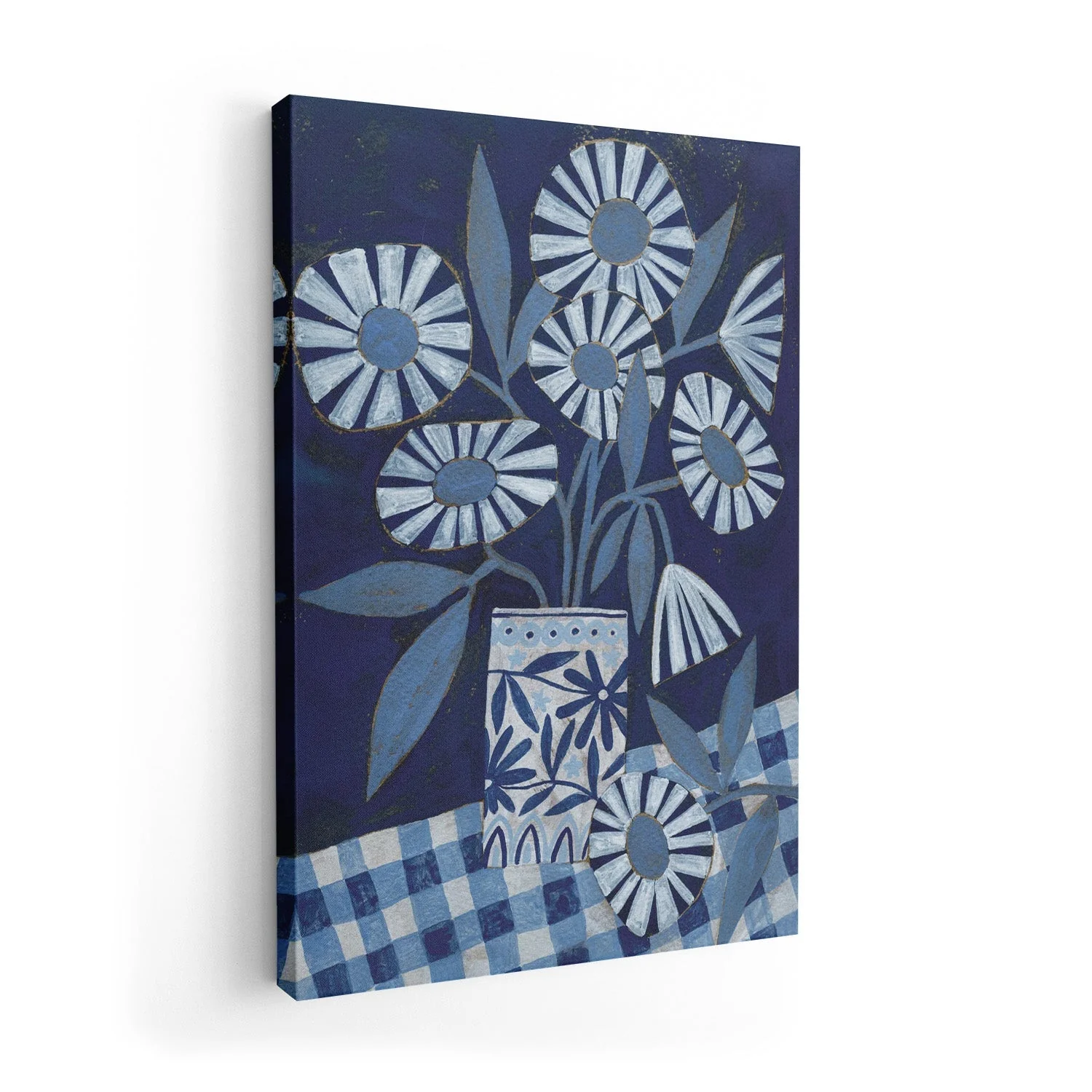 Stylized Flowers In A Decorative Vase by Susan Black - Image 7