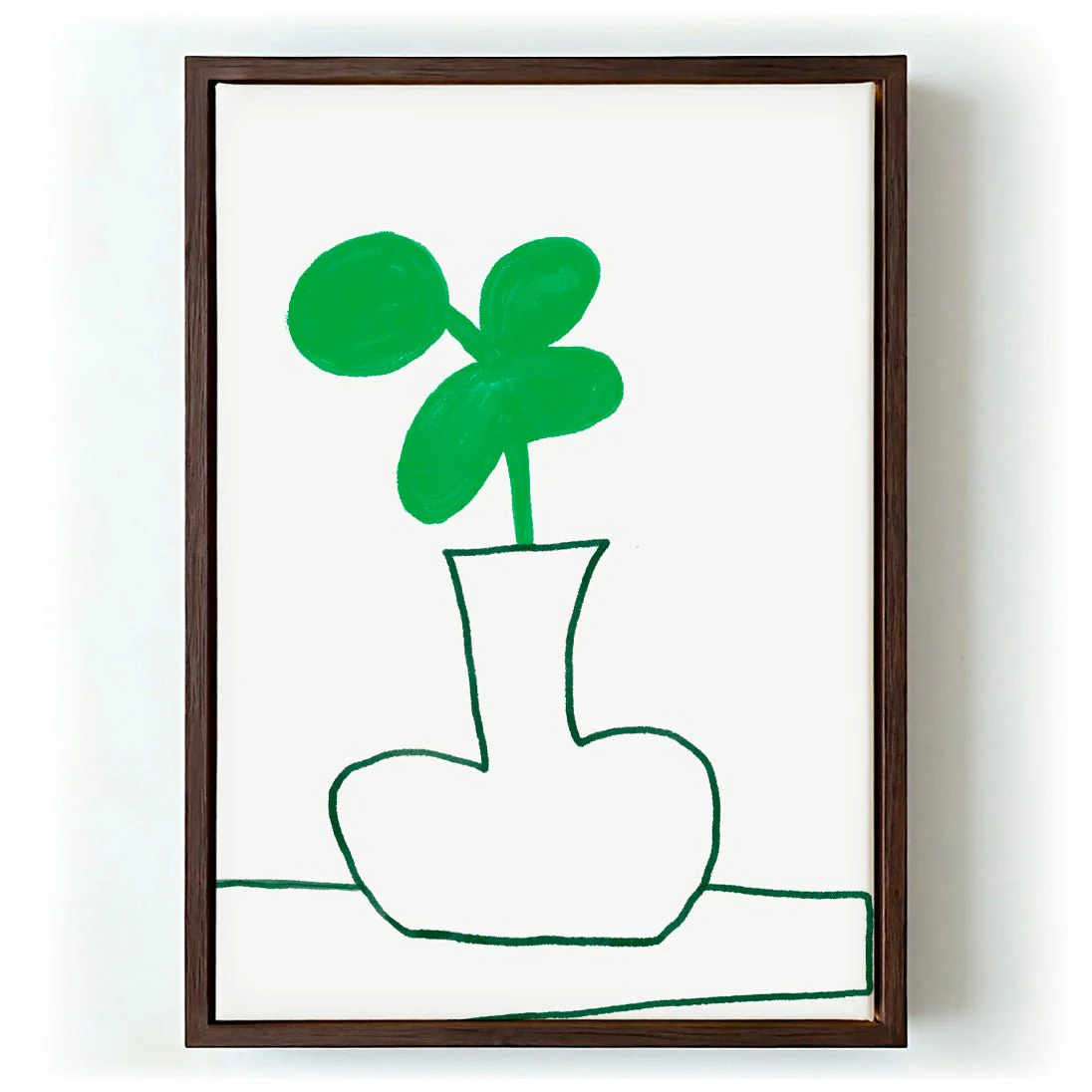 Stylized Green Plant With Round Leaves by Little Dean - Image 6