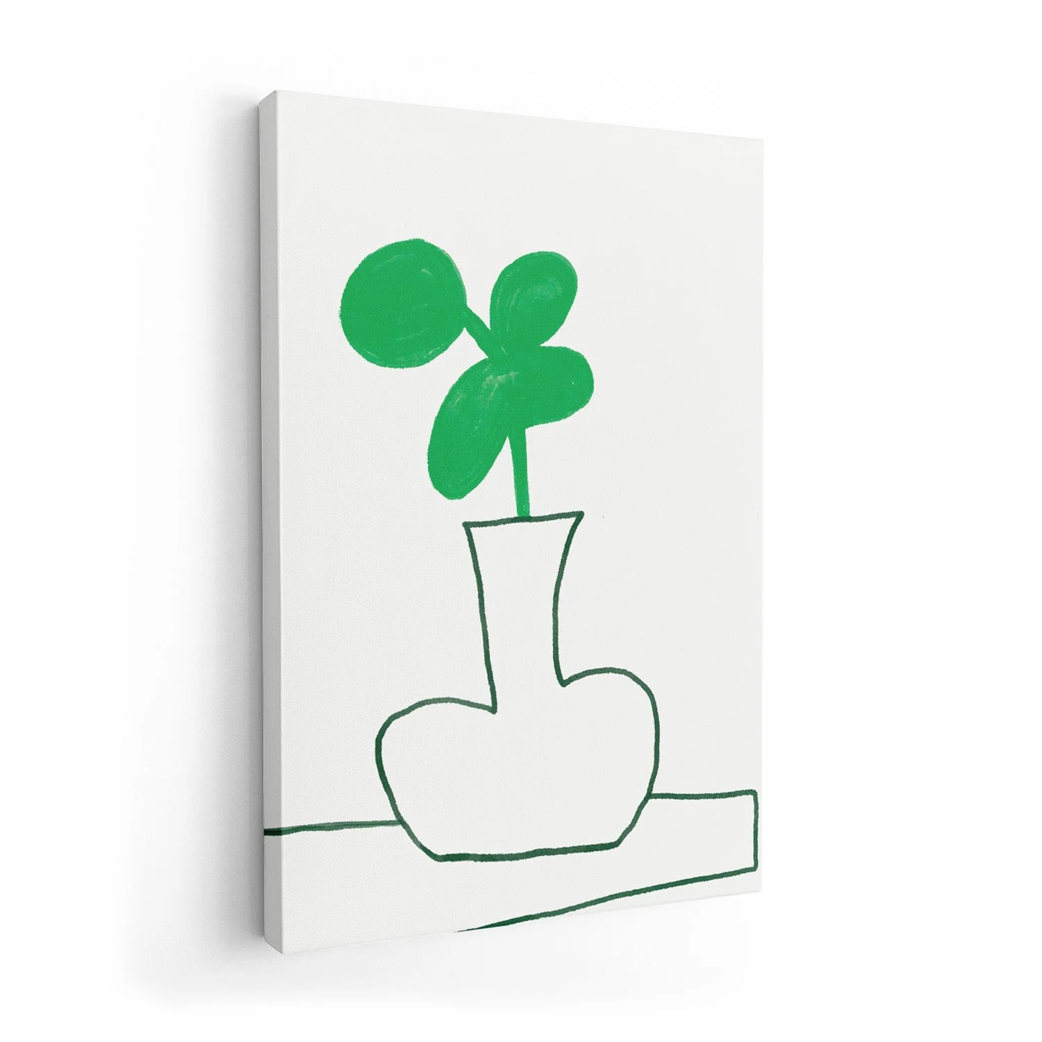 Stylized Green Plant With Round Leaves by Little Dean - Image 7