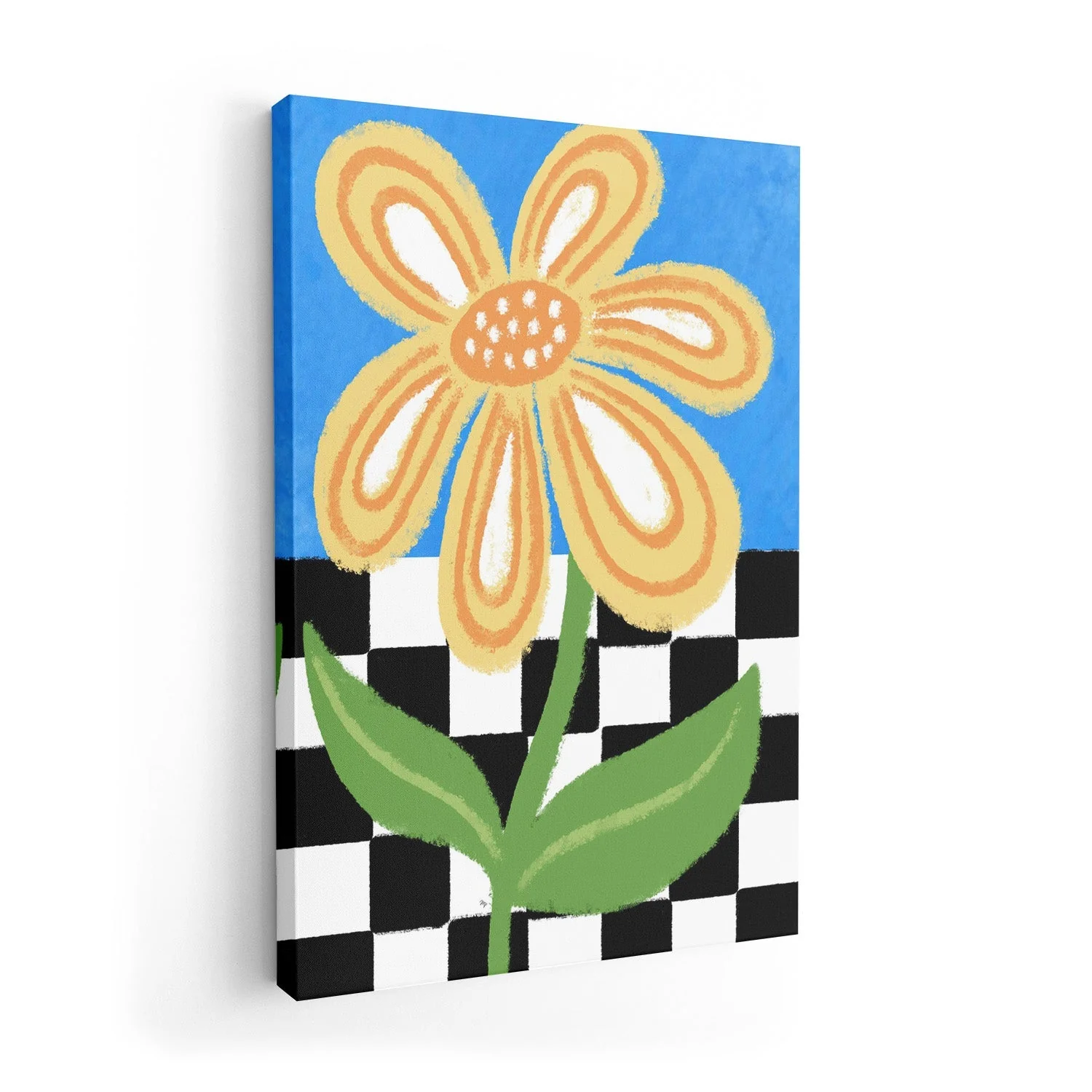 Stylized Yellow  Big Flower by Martina - Image 7