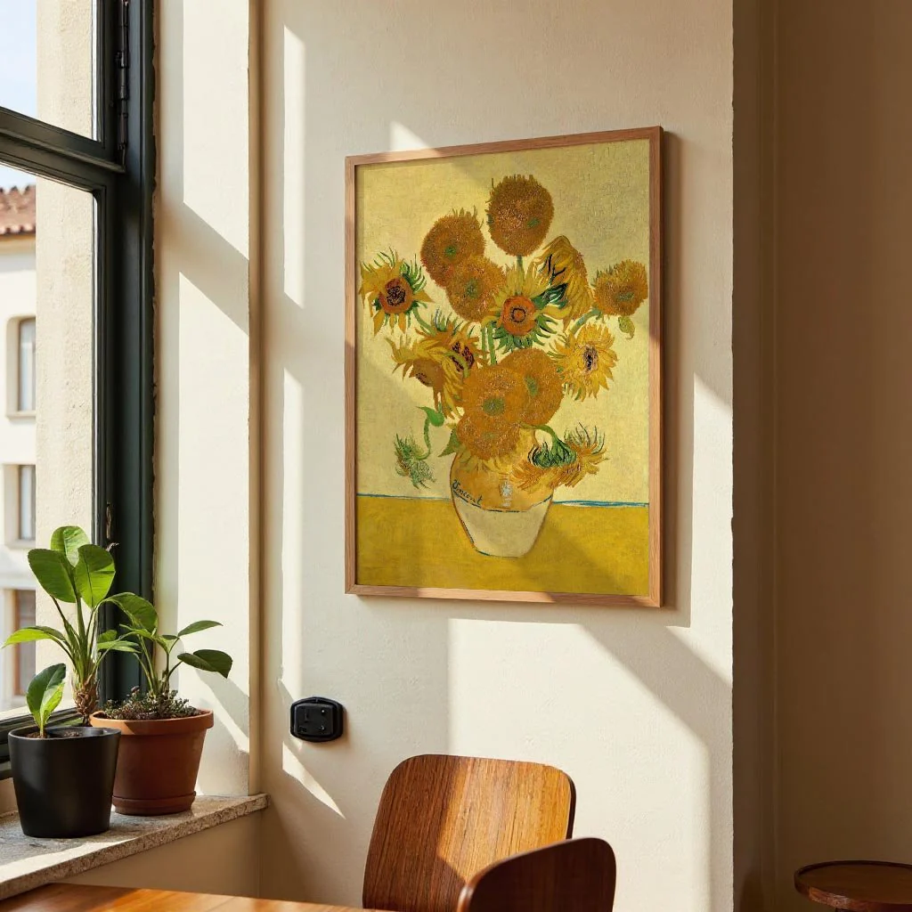 Sunflowers by Van Gogh - Image 2