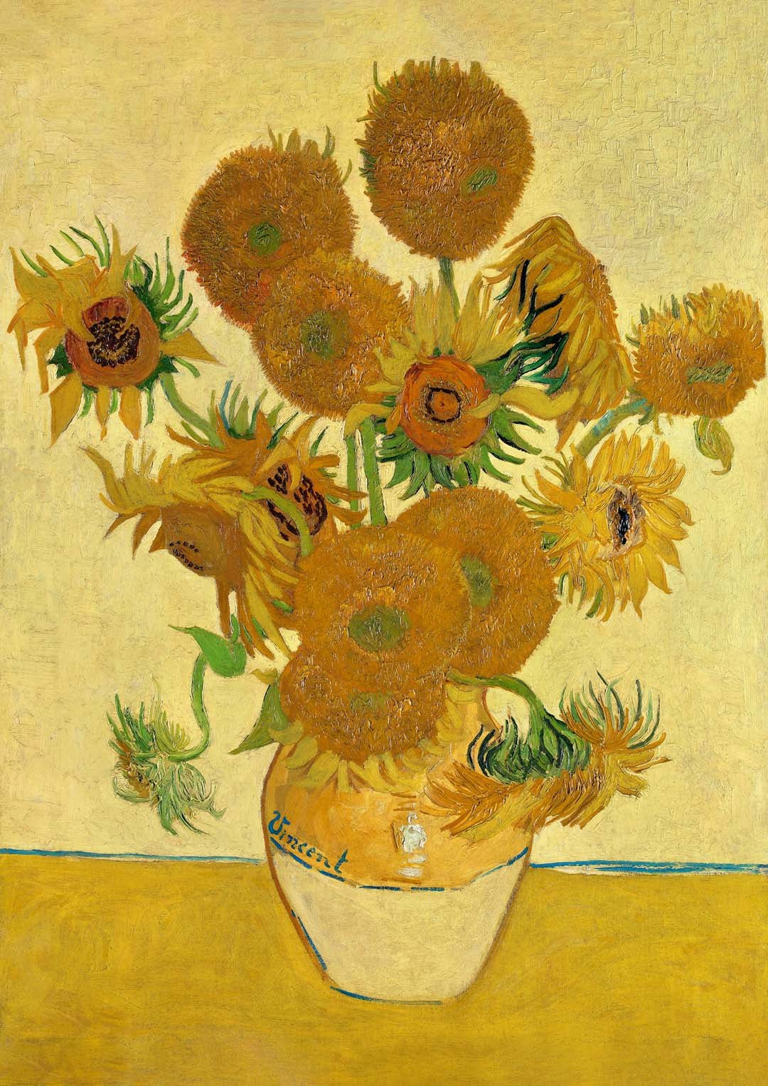 Sunflowers by Van Gogh - Image 8