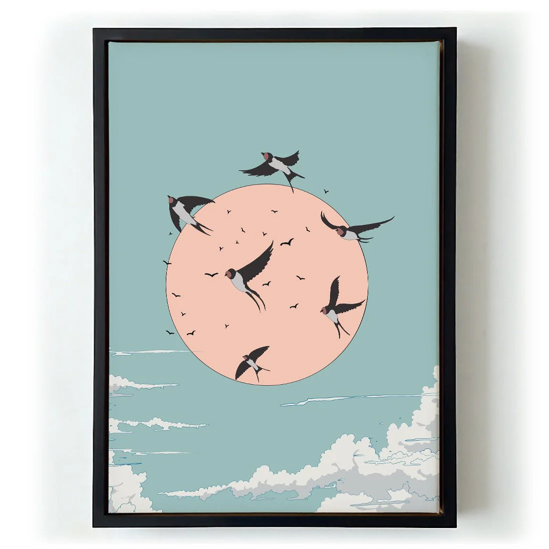 Swallows at Sunrise by Nicholas - Image 5